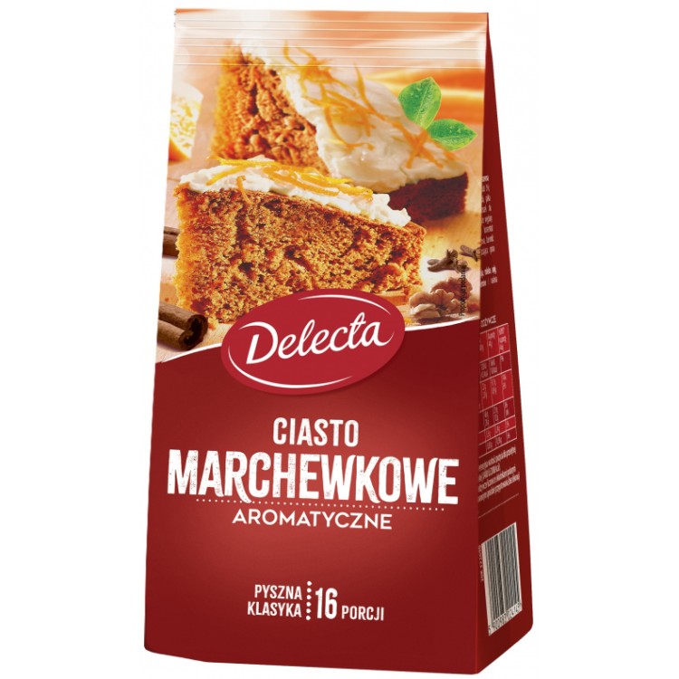 DELECTA AROMATIC CARROT CAKE 410G