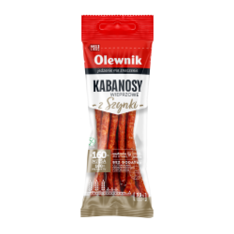 OLEWNIK KABANOSY HAM SAUSAGES 105G