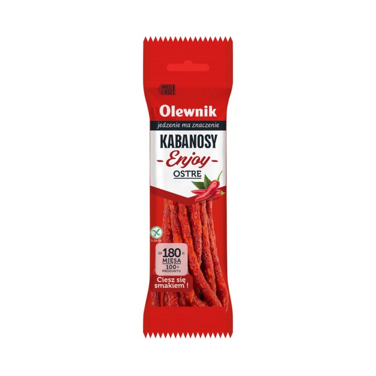 OLEWNIK ENJOY! KABANOSY SPICY 105G