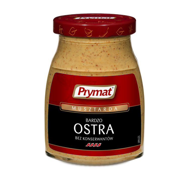 Prymat Very Hot Mustard 180g