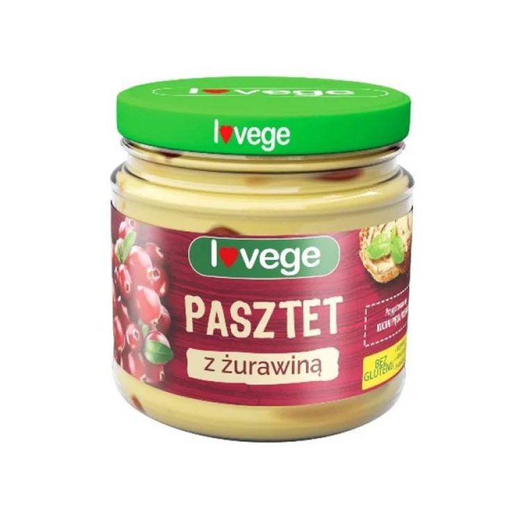 SANTE  LOVEGE  VEGAN PATE WITH CRANBERRIES 180G