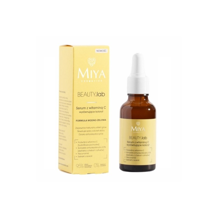 MIYA COSMETICS BEAUTY.lab Vitamin C Serum Evening out skin tone 30ml