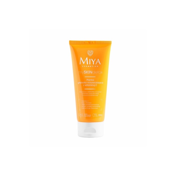 MIYA COSMETICS mySKINdetox Deep cleansing foam with vitamin C 100ml