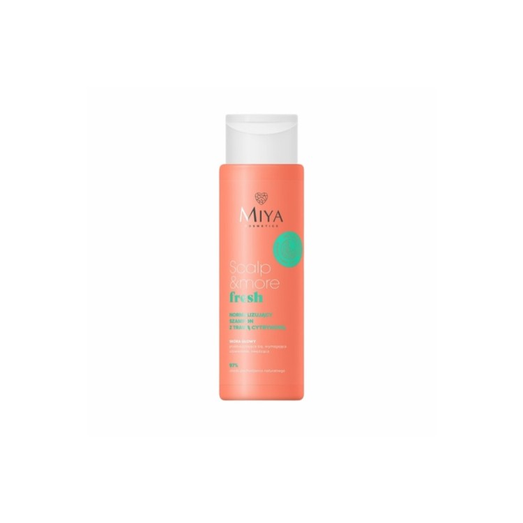 MIYA COSMETICS SCALP & MORE Fresh Normalizing Shampoo with Lemongrass 300 ml 