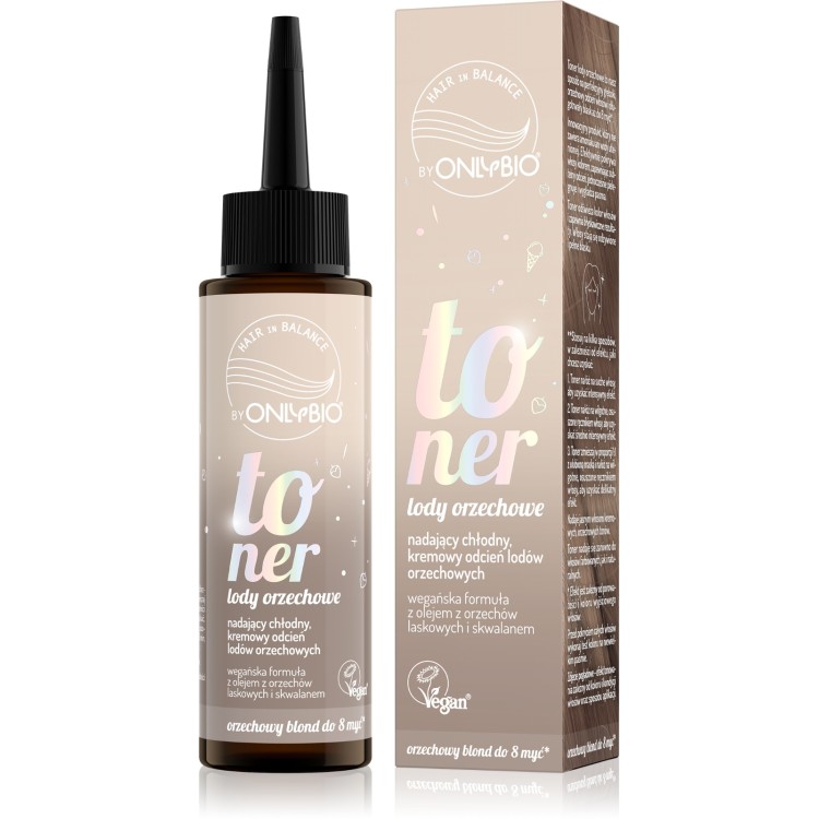 ONLYBIO HAIR IN BALANCE HAIR Toner Ice Cream Nut 100 ml