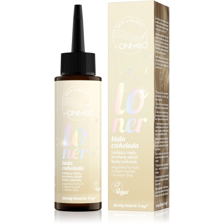 ONLYBIO HAIR IN BALANCE  White Chocolate Toner 100 ml