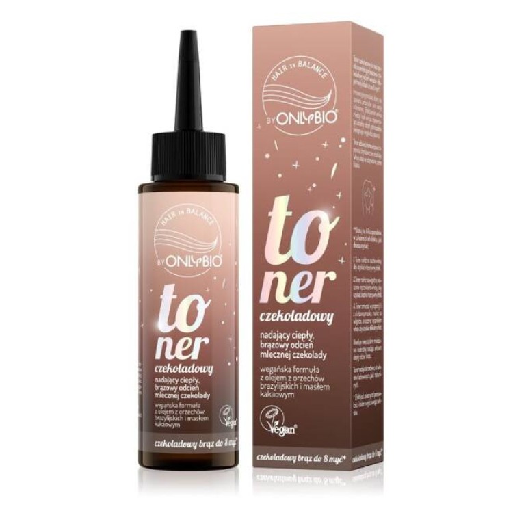 ONLYBIO HAIR IN BALANCE Hair Toner Chocolate 100ml