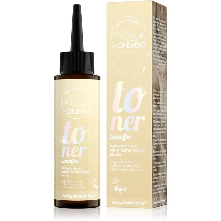 ONLYBIO HAIR IN BALANCE Banoffee hair toner 100ml