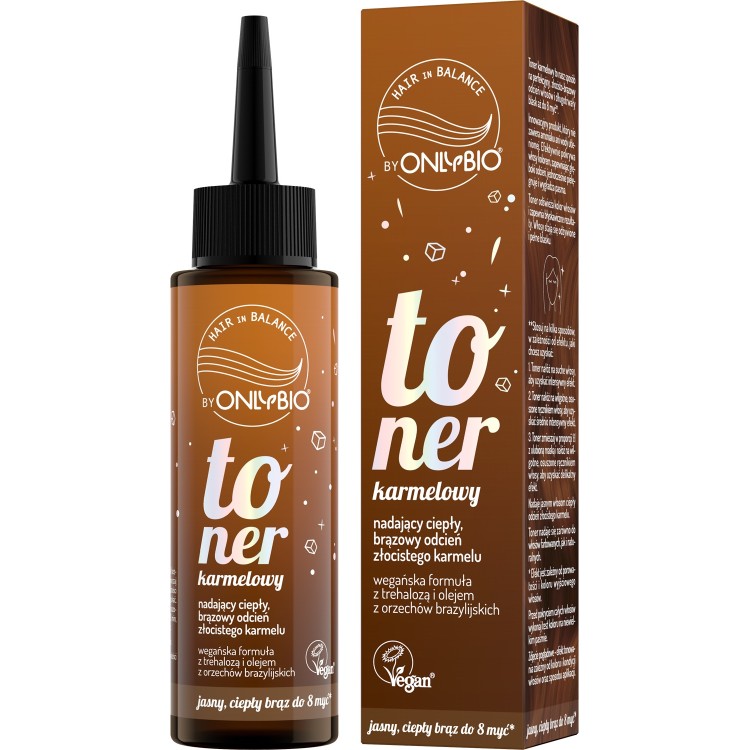 ONLYBIO HAIR IN BALANCE Hair toner CARAMEL 100 ml