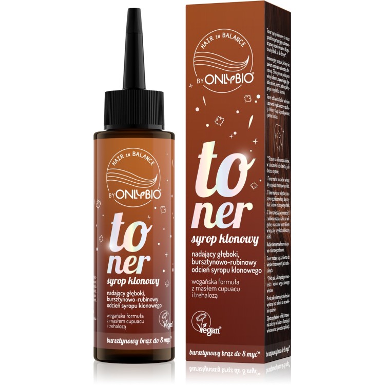 ONLYBIO HAIR IN BALANCE Hair toner MAPLE SYRUP 100 ml