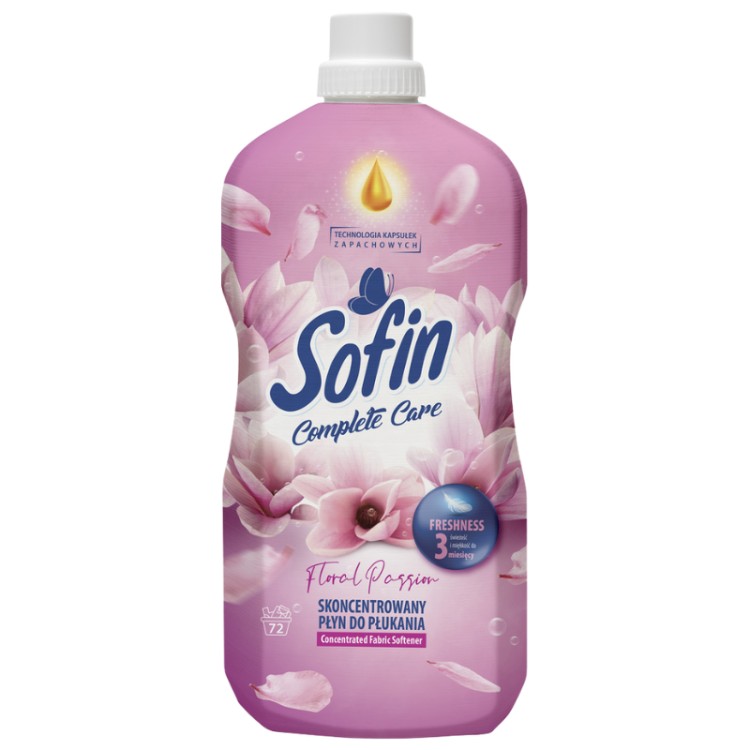 SOFIN Fabric Softener Floral Passion 1.8L