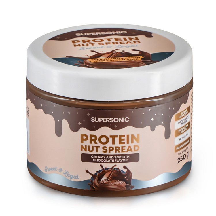 SUPERSONIC Protein Nut spread  smooth chocolate 250g