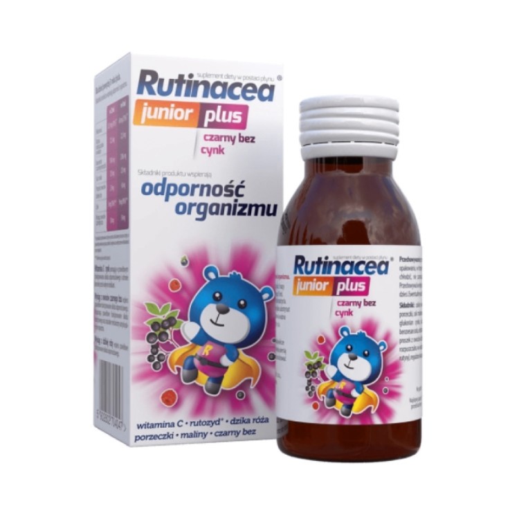 AFLOFARM RUTINACEA JUNIOR PLUS, SYRUP 100 ML. EXP: 03.2024