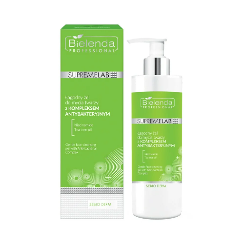 SupremeLab Gentle face-cleansing gel with anti-bacterial complex 200 ml
