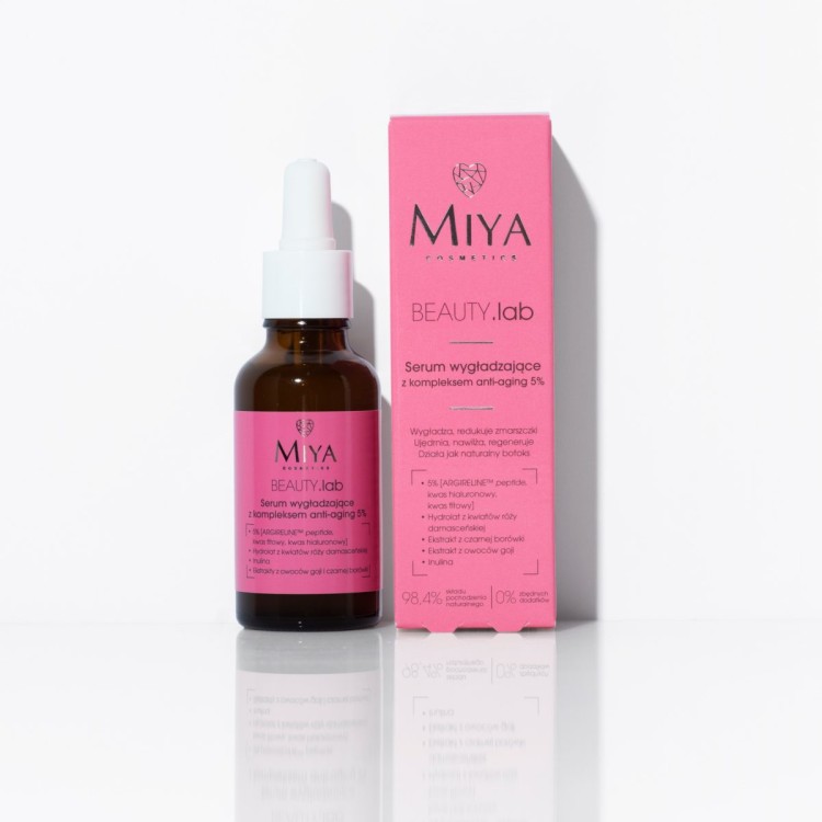 Miya Cosmetics BEAUTY.lab Smoothing serum with 5% anti-aging complex 30ml