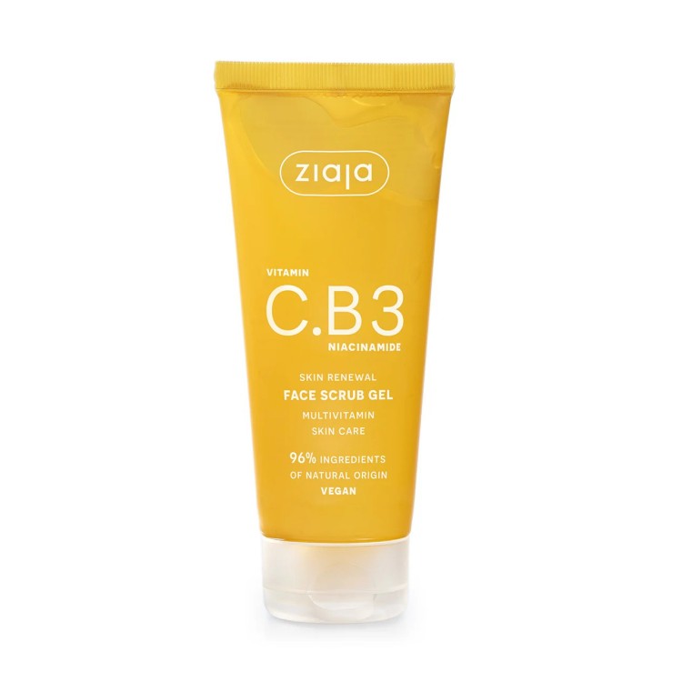 Ziaja Vitamin C.B3 Niacinamide Scrub Gel 100ml