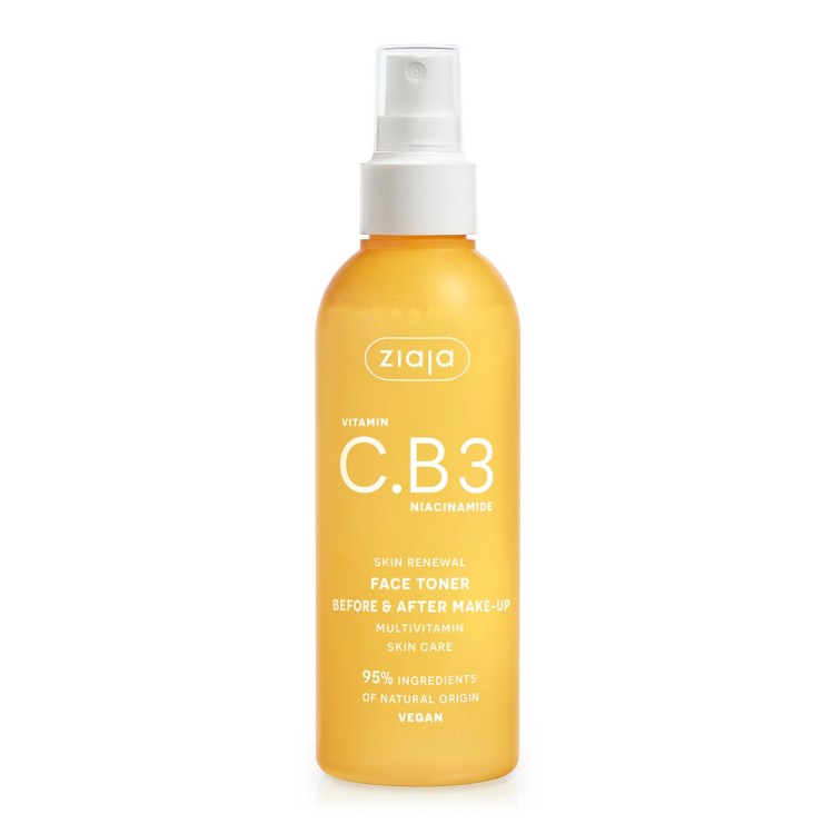 Ziaja Vitamin C.B3 Niacinamide Face Toner 190ml