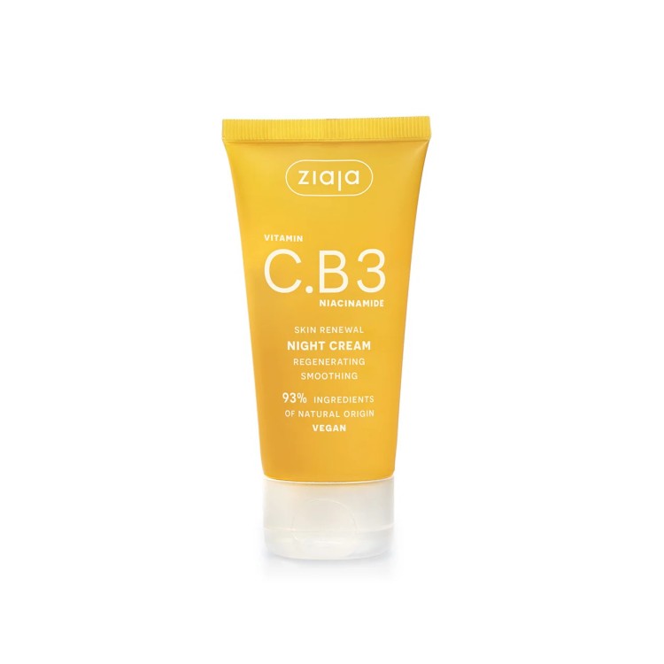 Ziaja Vitamin C.B3 Niacinamide Night Cream 50ml