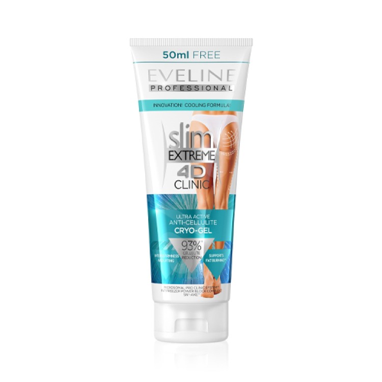 EVELINE SLIM EXTREME 4D CLINIC ANTI-CELLULITE CRYO-GEL 250 ml