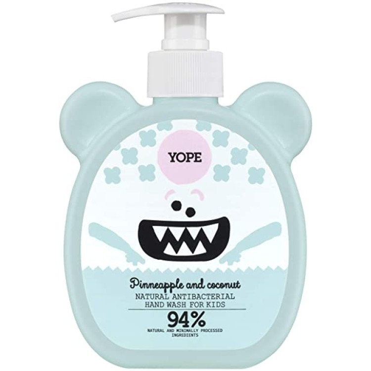 Yope Pineapple and Coconut Natural Antibacterial Hand Soap for Kids 400ml