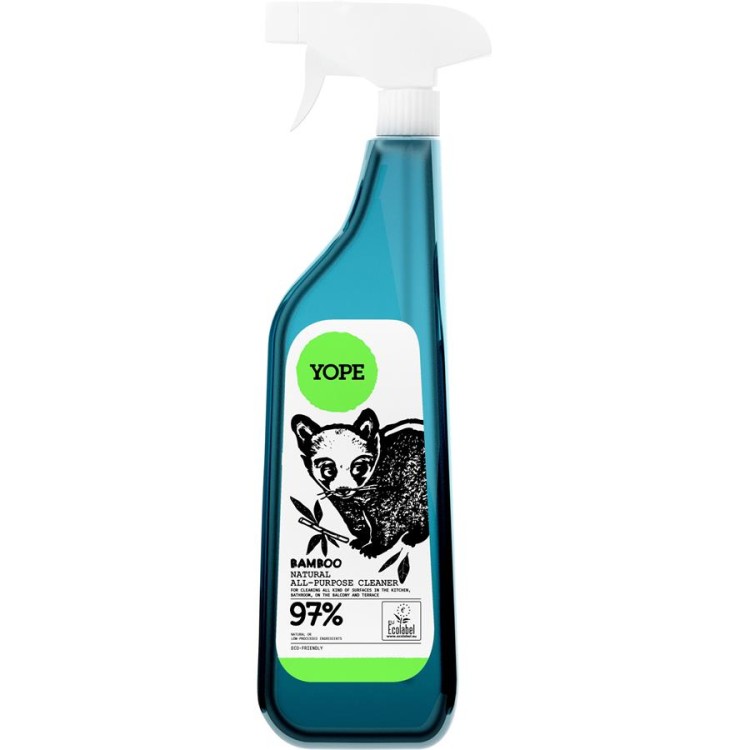 YOPE NATURAL ALL-PURPOSE CLEANER BAMBOO 750ML EXP: 03,2023