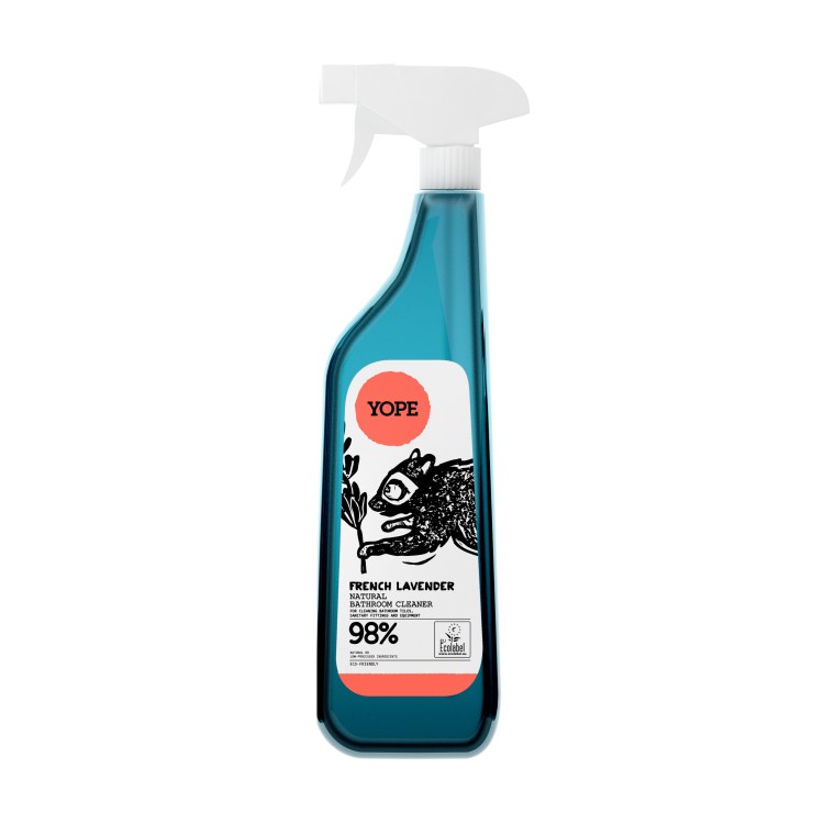 YOPE NATURAL BATHROOM CLEANER WITH FRENCH LAVENDER 750ML EXP: 10.2024